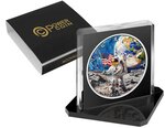 Pièce de monnaie en Argent 1 Dollar g 31.1 (1 oz) Millésime 2025 AmericArt MOONWALK