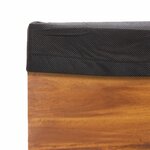 vidaXL Lit surélevé de jardin 90x30x75 cm bois massif acacia