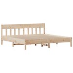 vidaXL Cadre de lit sans matelas 200x200 cm bois massif de pin
