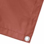 vidaXL Écran de balcon Terre cuite 110 x 400 cm Tissu Oxford