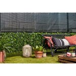 IDEAL GARDEN Brise vue Séduction - 1 x 2 m - Noir