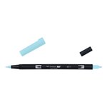 Feutre Dessin Double Pointe ABT Dual Brush Pen 401 bleu eau de source x 6 TOMBOW