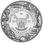 Pièce de monnaie en Argent 1000 Francs g 31.1 (1 oz) Millésime 2025 We Are Not Alone PYRAMID AND UFO