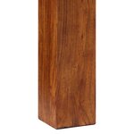 vidaXL Table console 80x35x75 cm bois massif d'acacia