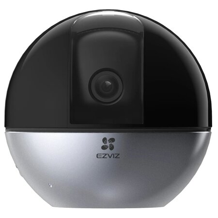 Ezviz caméra wi-fi d'intérieur c6w 4mp noir et gris