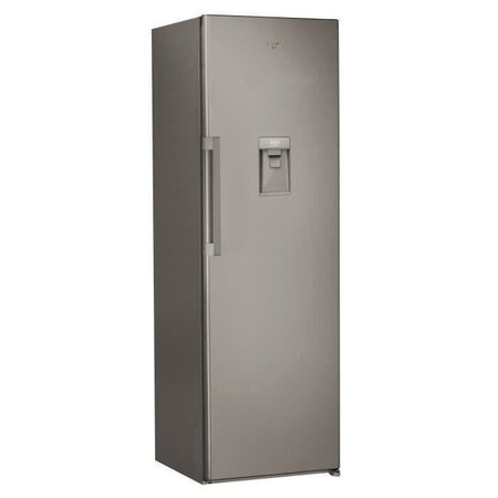 Whirlpool sw8am2cxwr2 - réfrigérateur armoire - 358 l - froid brassé - l 59 5 x h 187 5 cm - inox - distributeur d'eau