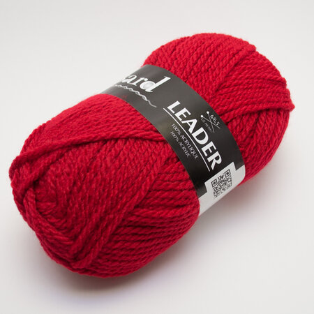 Pelote de laine Leader 099 Rouge