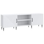 vidaXL Meuble TV Blanc 150 x 31 x 50 cm Bois d'ingénierie