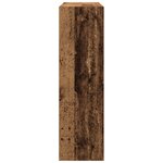 vidaXL Meuble de rangement /Séparateur de pièce - Bois rustique - 100x30x103cm - Bois d'ingénierie