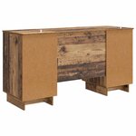 vidaXL Bureau Bois ancien Bois d'ingénierie 142 5 x 50 x 75 cm