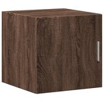 vidaXL Armoire murale chêne marron 40x42 5x40 cm bois d'ingénierie