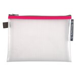 Pochette À Fermeture Éclair En Plastique Souple - Couleurs Assorties - X 10 - Exacompta