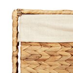 vidaXL Panier à linge 44x34x64 cm hyacinthe d'eau