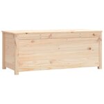 vidaXL Boîte de rangement 110x50x45 5 cm Bois massif de pin