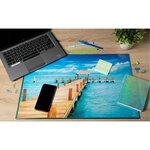 Sous-main Rigide Pvc Sea - 37 5x57 5 Cm - Visuel - X 10 - Exacompta
