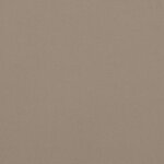 vidaXL Coussin de palette taupe 70x70x12 cm tissu