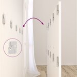 vidaXL Tête de lit Blanc 160x1 5x80 cm Bois d'ingénierie