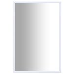 vidaXL Miroir Blanc 60x40 cm