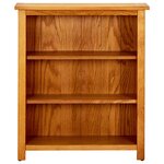 vidaXL Bibliothèque à 3 étagères 70 x 22 5 x 82cm Bois de chêne massif