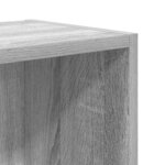 vidaXL Bibliothèque sonoma gris 31x24x52 cm bois d'ingénierie