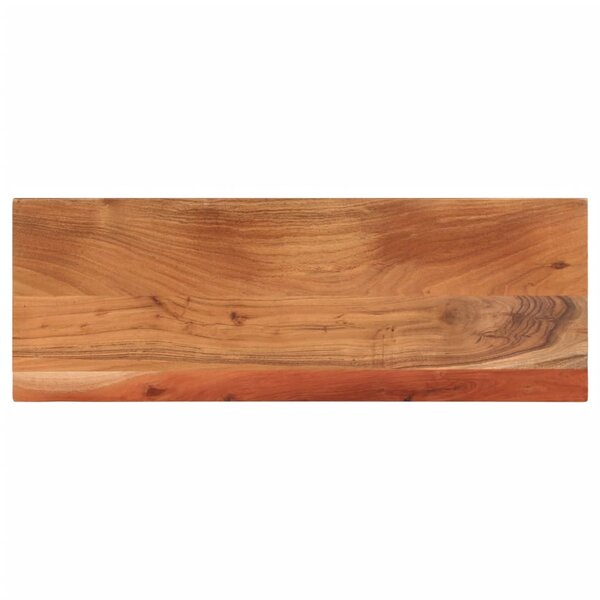 vidaXL Dessus de table 80x30x2 5 cm rectangulaire bois massif d'acacia