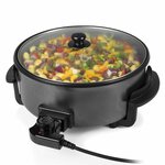 Tristar poêle multifonctionnelle xl 1500 w 5 l noir