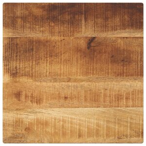 vidaXL Dessus de table 60x60x1 5 cm carré bois massif de manguier brut