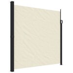 vidaXL Auvent latéral rétractable crème 200x600 cm