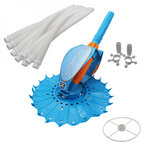 Robot d'aspiration nettoyeur de piscine Kontiki 2 - Bleu et orange