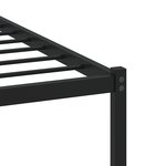 vidaXL Cadre de lit sans matelas avec tête de lit 80x200 cm