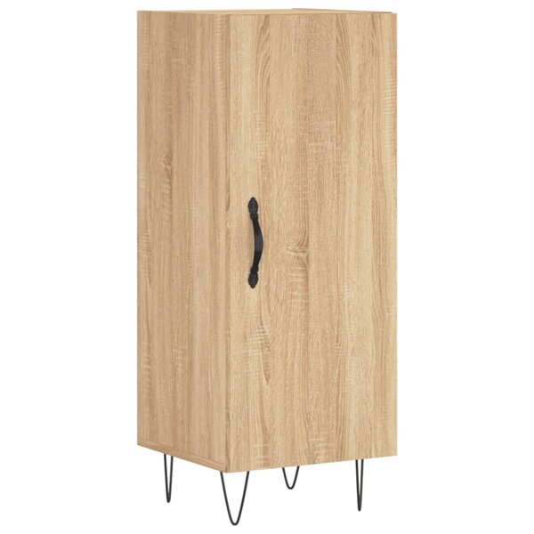 vidaXL Buffet Chêne sonoma 34 5x34x90 cm Bois d'ingénierie