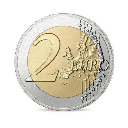 Erasmus monnaie de 2€ commémorative