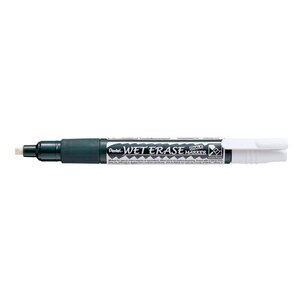Marqueur WET ERASE CHALK Pointe biseautée 0 6-4 mm Blanc PENTEL