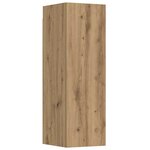 vidaXL Meubles TV muraux 3 Pièces chêne artisanal bois d'ingénierie