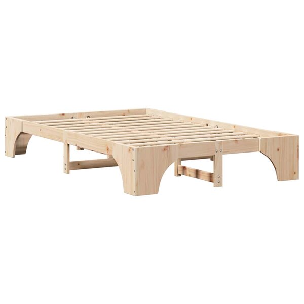 vidaXL Cadre de lit 120x200 cm en bois de pin massif