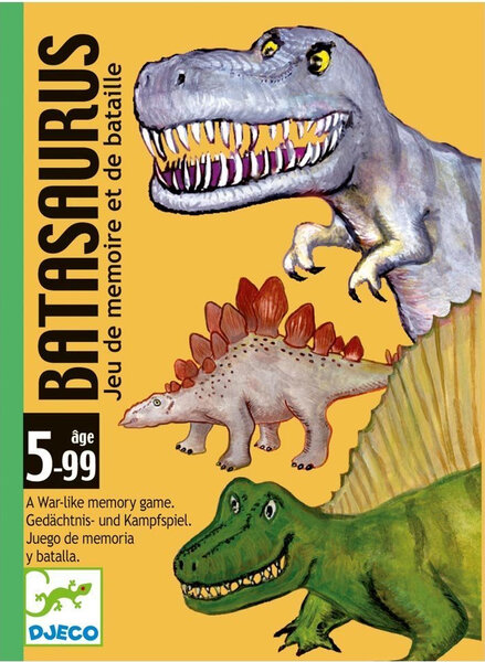 jeu de mémoire et de bataille Batasaurus - La Poste