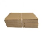 Lot de 100 cartons de déménagement 39 x 29 x 14 5 simple cannelure renf (x100)