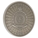 DRAGON World of Cryptids 1 Once Argent Monnaie 2Dollars Niue 2023