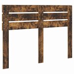 vidaXL Tête de lit Chêne fumé 150 cm Bois d'ingénierie