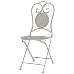 vidaXL Mobilier de bistro 3 Pièces Acier Gris