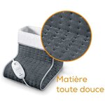 Beurer fw 20 - chauffe-pieds cosy - gris