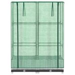 vidaXL Jardinière surélevée avec housse aspect rotin 80x40x123 cm