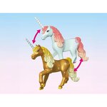 PLAYMOBIL 71838 - Magic Unicorns Maison de fée avec licorne dorée
