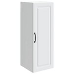 vidaXL Armoire Murale 33 x 34 5 x 90 cm Bois d'ingénierie Blanc