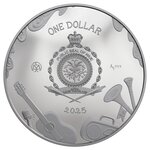 TOWN MUSICIANS OF BREMEN Fairy Tales 1 Once Argent Monnaie 1 Dollars Niue 2025