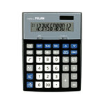 Calculatrice noire 12 chiffres