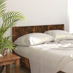 vidaXL Tête de lit Chêne fumé 160x1 5x80 cm Bois d'ingénierie