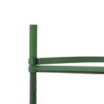 vidaXL Cages à tomates 6 Pièces 116 cm acier et PP