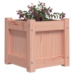 vidaXL Jardinière 31x31x31 cm bois massif de douglas