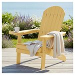 Chaise Claire Adirondack - Jaune